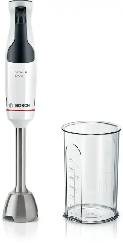 Occasione Imperdibile Bosch Serie 4 MSM4W210 Frullatore a immersione ErgoMaster 600 W Bianco