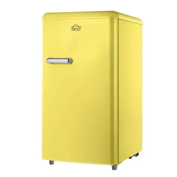 Sconto DCG Eltronic MF100Y Frigorifero con Congelatore Libera installazione Monoporta 100 L Giallo Linea Retrò