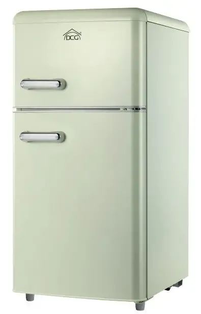 Compra Online DCG Eltronic MF100CCDP Frigorifero Combinato A Libera Installazione, Autoscongelamento Defrost, Termostato Regolabile, Crema