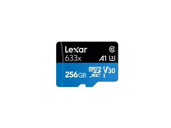 Popolare Lexar 633x 256 GB MicroSDXC UHS-I Classe 10