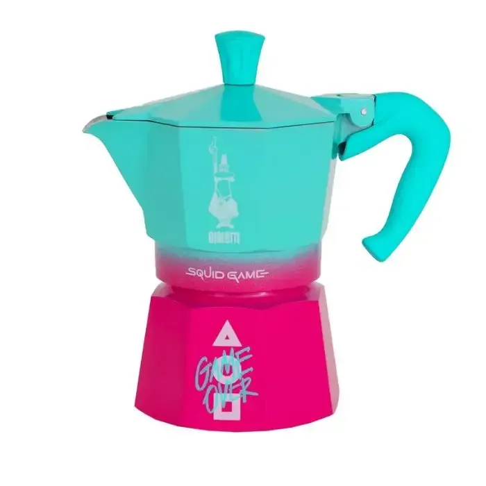 Bialetti Moka Express Squid Game 3 Tazzine Spedito Oggi