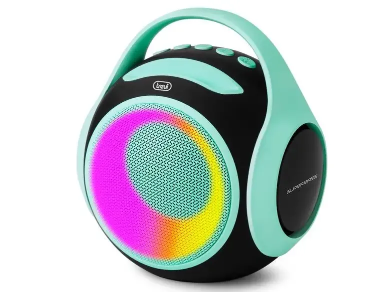 Prezzo Ridotto Trevi XR 8A 202 Altoparlante da festa Turchese 20 W