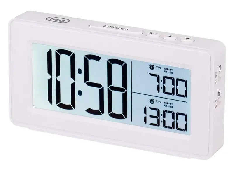 Professionale Trevi SLD 3P40 Sveglia digitale Bianco