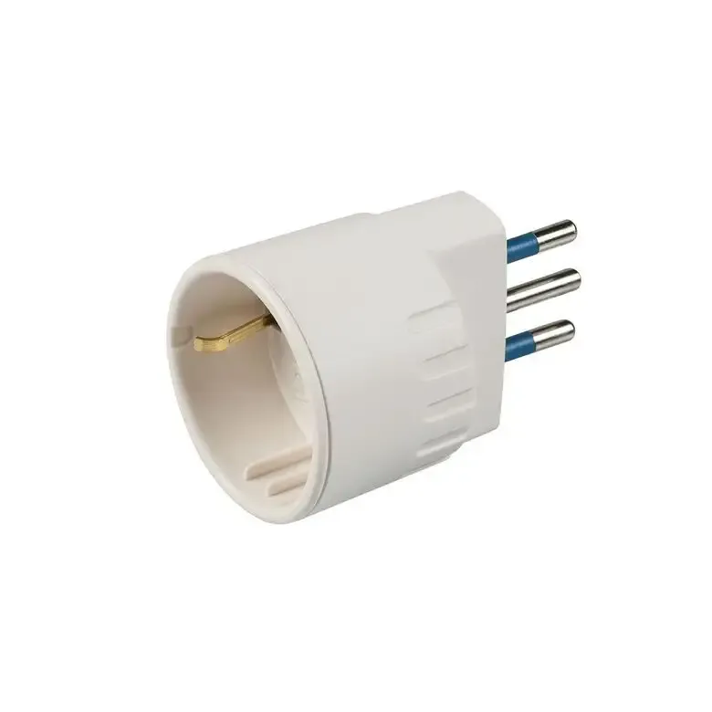 Poly Pool PP0433X adattatore per presa di corrente Tipo L (IT) Bianco Offerta Lampo