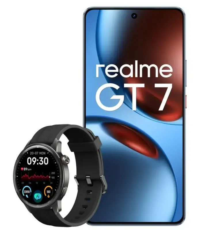 realme GT 7 17,2 cm (6.78") Doppia SIM Android 15 5G USB tipo-C 12 GB 512 GB 7000 mAh Blu Nuova Collezione