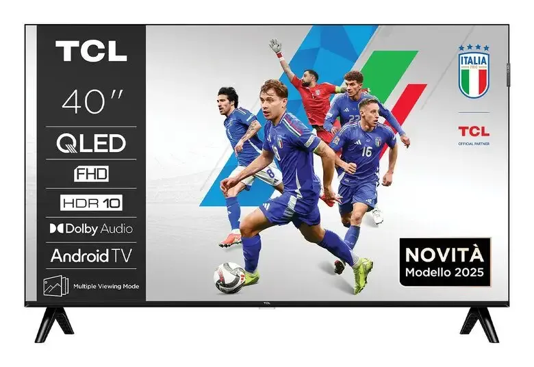 TCL S59K Serie Smart TV QLED FHD 40" 40S59K, Dolby Audio, HDR10, Android TV Vendita Finale