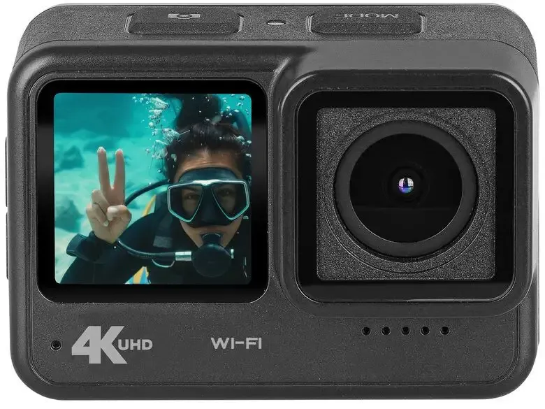 Trevi GO 2600 4K fotocamera per sport d‘azione 20 MP 4K Ultra HD CMOS Wi-Fi 116 g Saldi