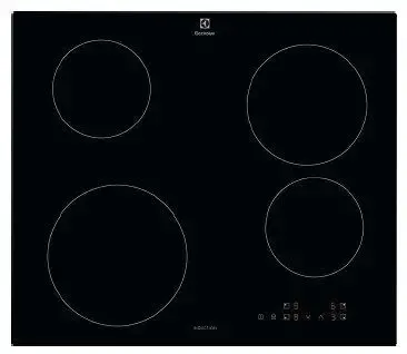 Esclusivo Electrolux Serie 300 LIB60424CK piano cottura Nero Da incasso 59 cm Piano cottura a induzione 4 Fornello(i)