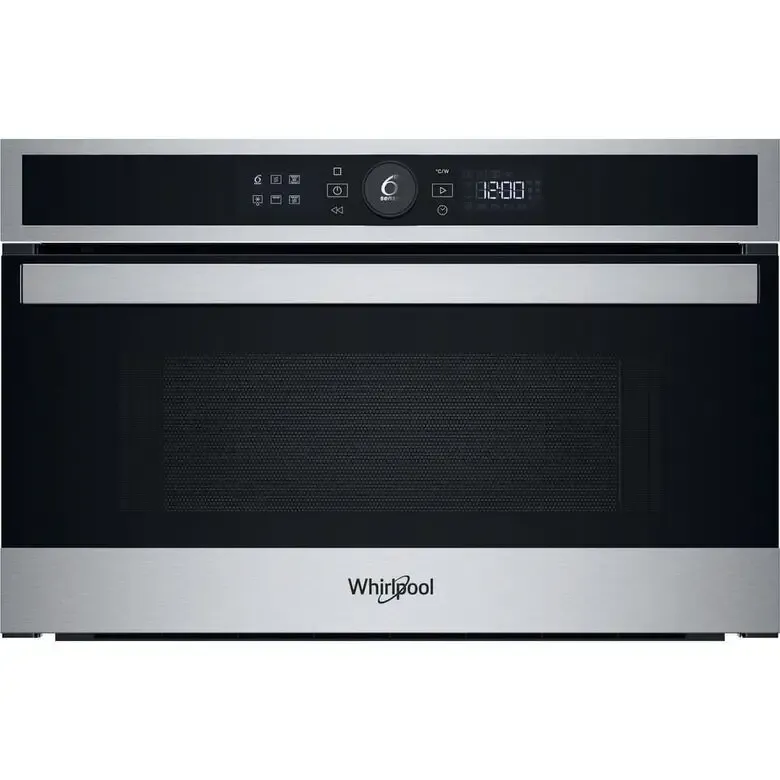 Professionale Whirlpool WMD4I4MX Microonde con grill, inox, Display Lcd 6°Senso, Crisp, 31 Lt