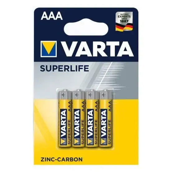 Varta Superlife AAA Batteria monouso Mini Stilo AAA Alcalino Novità