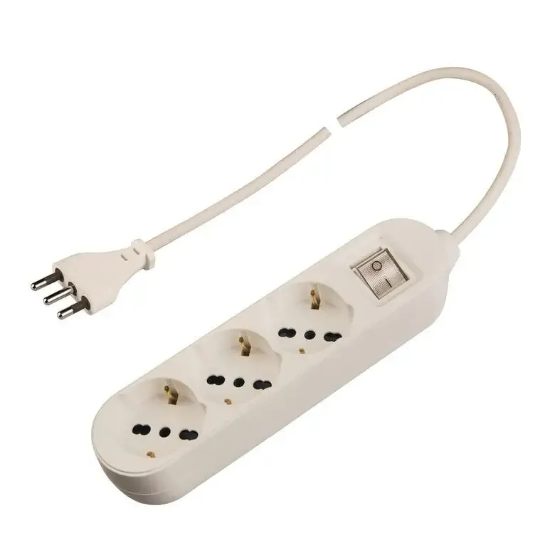 Must-Have Poly Pool PP2502XL prolunghe e multiple 1,5 m 3 presa(e) AC Interno Bianco