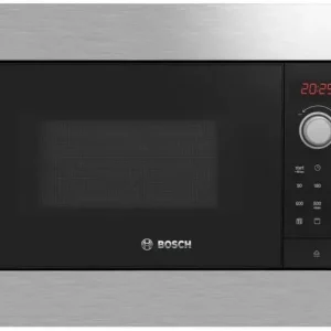 Bosch Serie 2 BEL623MS3 forno a microonde Da incasso Microonde con grill 20 L 800 W Acciaio inossidabile Quantità Limitata