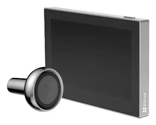 EZVIZ HP2 Spioncino con telecamera e display digitale Nero Argento Compra Online