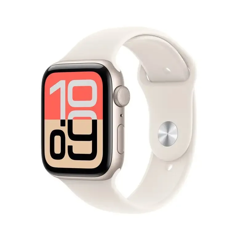 Più Venduto Apple Watch SE (3nd generation) SE 3 GPS 44mm Cassa Alluminio Galassia con Sport Band Galassia - M/L