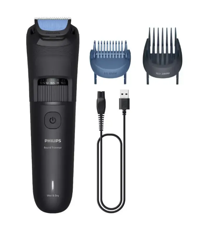 Prezzo Scontato Philips Beard Trimmer 3000 Series BT3620/15 Rifinitura barba con lame con punta arrotondata