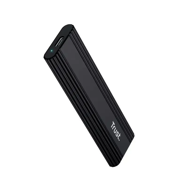 Pagamento Sicuro Trust 25806 contenitore di unità di archiviazione Box esterno SSD Nero