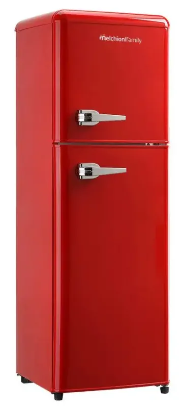 Melchioni Minifrigo SIBERIA 85 vintage 85L con compressore rosso Classe E Quantità Limitata