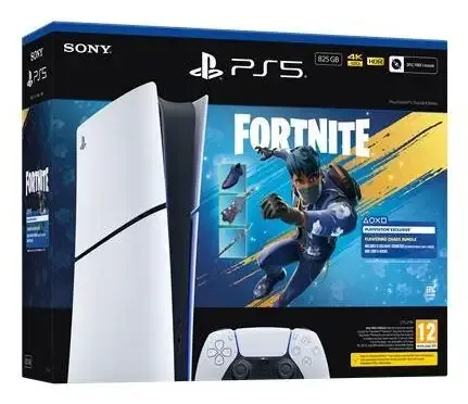 Sony PlayStation 5 Digital Edition - Fortnite Flowering Chaos Bundle 825 GB Wi-Fi Nero, Bianco Solo Oggi