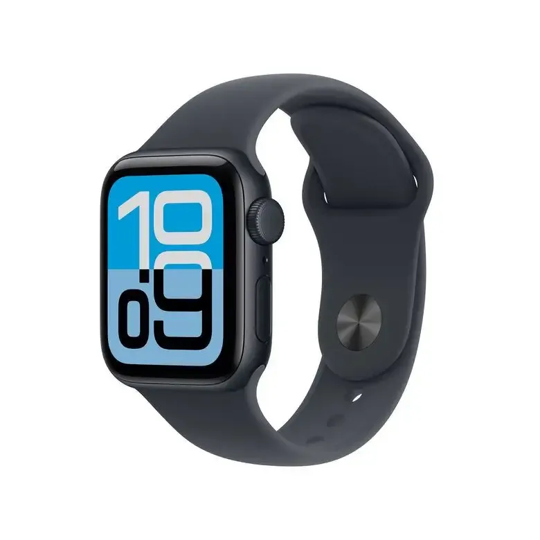 Apple Watch SE (3nd generation) SE 3 GPS + Cellular 40mm Cassa Alluminio Mezzanotte con Sport Band Mezzanotte - S/M Spedito Oggi