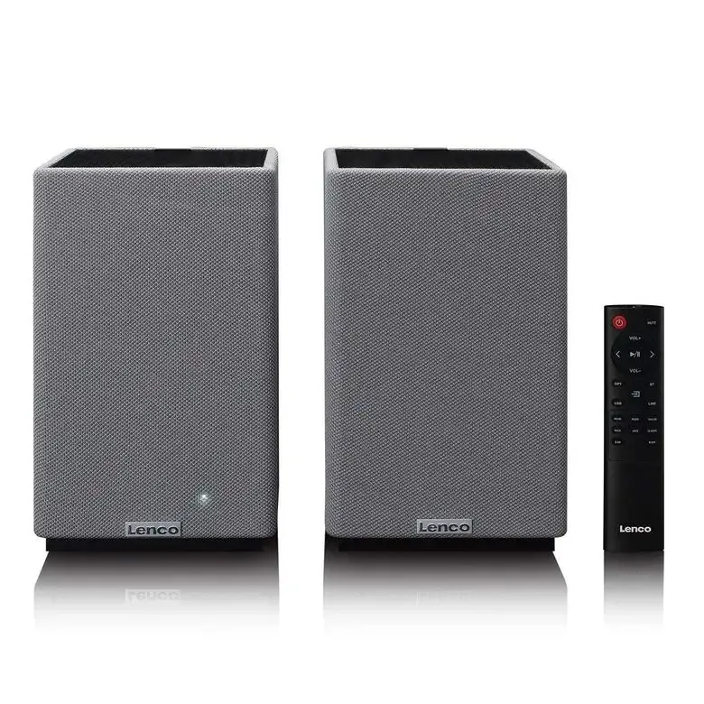 Quantità Limitata Lenco SPB-240BKGY altoparlante Grigio, Nero Con cavo e senza cavo 40 W