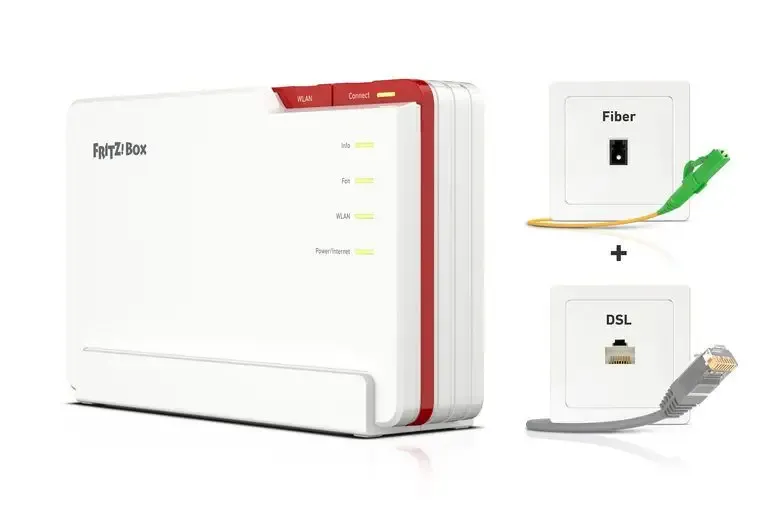 Saldi Box 5690 Pro International router wireless 2.5 Gigabit Ethernet Tri-band (2,4 GHz/5 GHz/6 GHz) Bianco