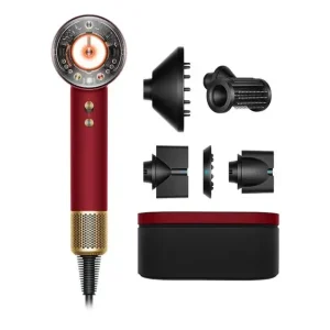 Subito Disponibile Dyson Supersonic Nural Red Velvet and Gold Lisci e Mossi