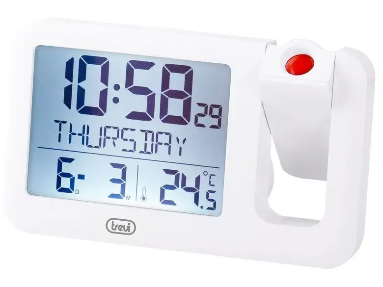 Reso Gratuito Trevi Orologio Digitale con Proiezione dell‘Orario PJ 3030
