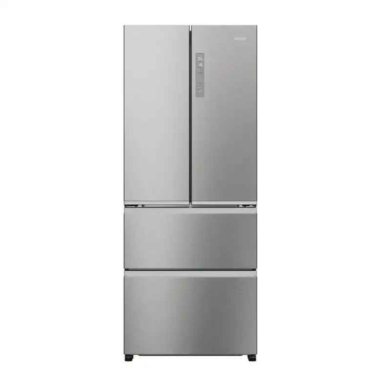 Offerta Haier HFR3718ENMM FD 70 Serie 3 Frigorifero Combinato A Libera Installazione, No Frost, Display, Classe E, Acciaio Inox