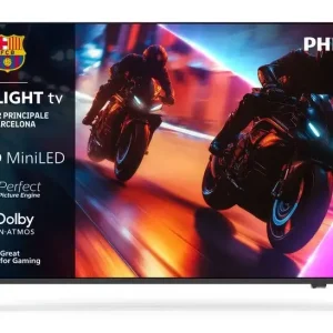 Philips Ambilight TV 55MLED920 4K QD MiniLED 139cm 55" Smart TV Dolby Vision and Dolby Atmos Titan OS Bestseller
