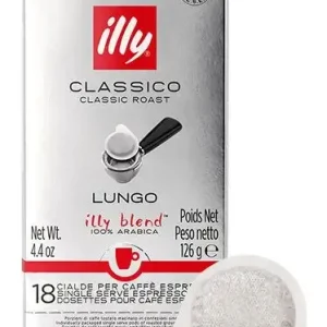 Subito Disponibile Illy Lungo Cialde caffè Tostatura media 18 pz