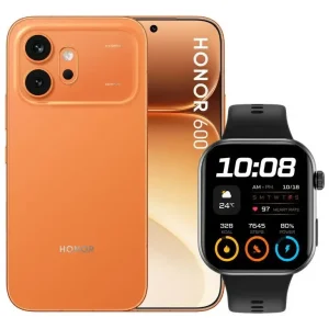 Solo Oggi Honor HOR6005G8512O+W smartphone 16,7 cm (6.57") Doppia SIM Android 16.0 5G USB tipo-C 8 GB 512 GB 6400 mAh Arancione