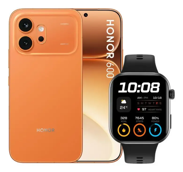 Solo Oggi Honor HOR6005G8512O+W smartphone 16,7 cm (6.57") Doppia SIM Android 16.0 5G USB tipo-C 8 GB 512 GB 6400 mAh Arancione