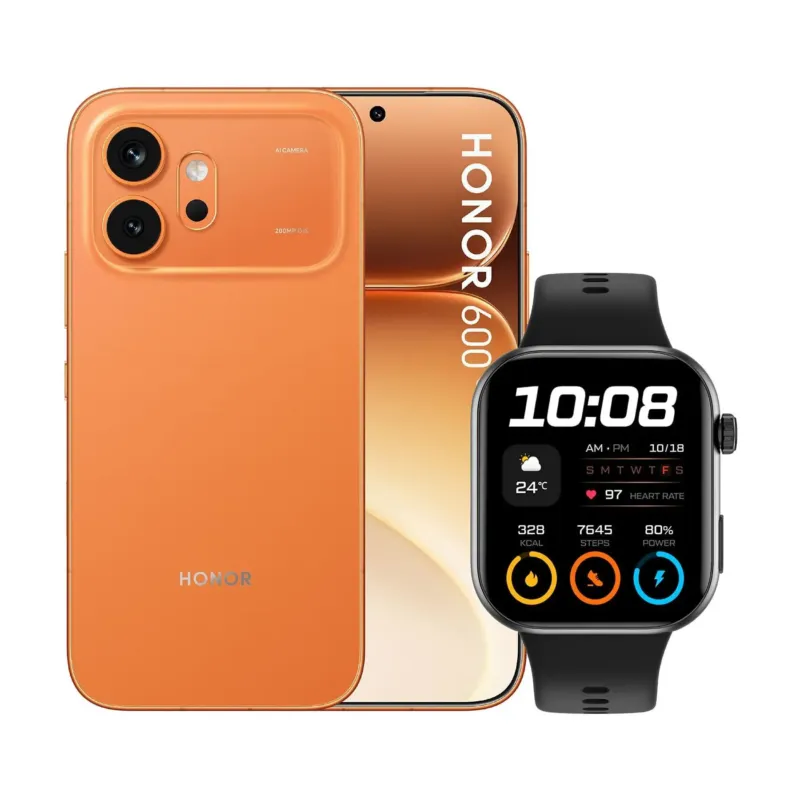 Honor HOR6005G82565O+W smartphone 16,7 cm (6.57") Doppia SIM Android 16.0 5G USB tipo-C 8 GB 256 GB 6400 mAh Arancione Compra Adesso