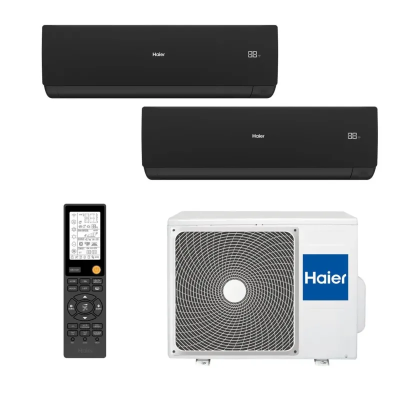 Haier Climatizzatore Dual Split Sphera BL 12000+12000 BTU Inverter Wi-Fi – H2U18MAAOUT/12+12B Vendita Finale