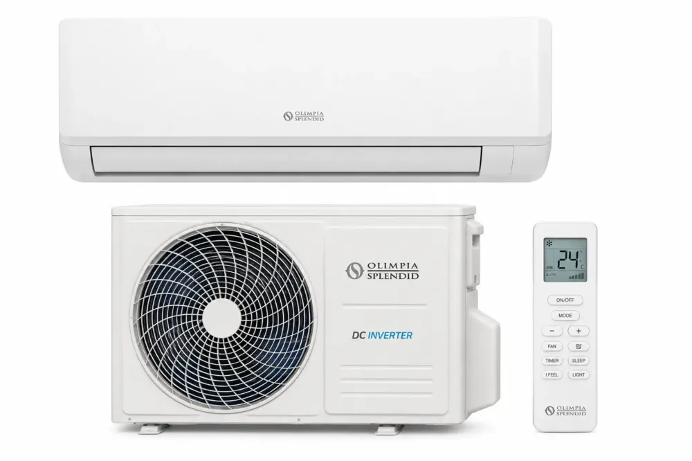 Olimpia Splendid OS-SAAQH18EI + OS-CAAQH18EI Climatizzatore split system Bianco24 Sconto