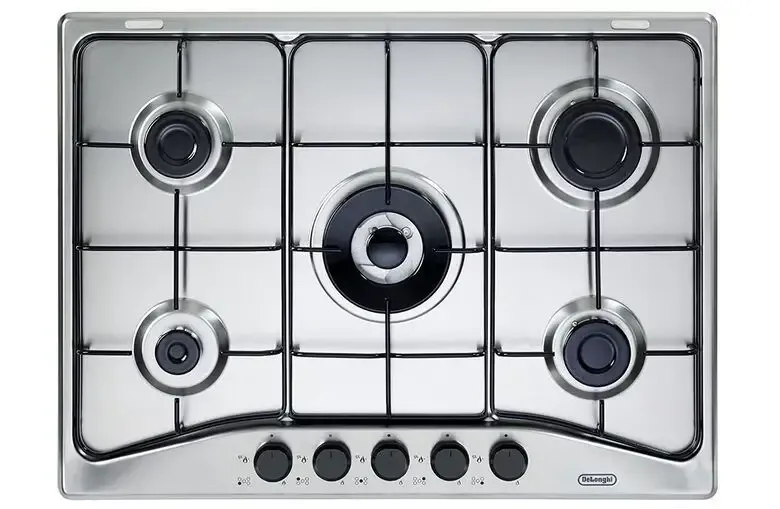 De’Longhi FFA 57 ASV piano cottura Acciaio inox Da incasso 68 cm Gas 5 Fornello(i) Compra Adesso