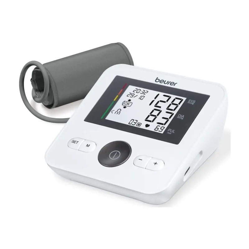 Sconto Beurer BM 27+ Misuratore di Pressione da Braccio con Rilevazione Aritmie e 120 Memorie