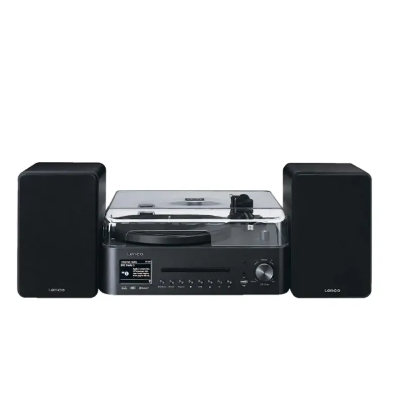 LENCO GIRADISCHI MC-760BK Black Bluetooth Direttamente Dal Produttore