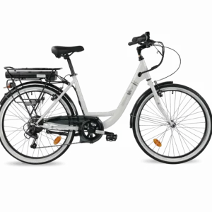 Promozione Smartway C6D4SCW E-Bike City 26" 36V 7,8Ah Bianco Pearl White