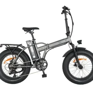 Spedizione Espresso EMG M1X 48V Matt Titanium E-Bike Fat Bike Pieghevole 20" 48V 10,4Ah Titanio Opaco