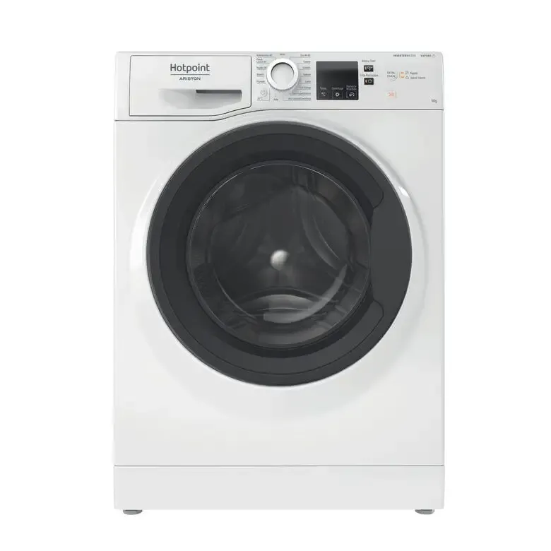Hotpoint Ariston NF98WK IT STD 9kg, Classe A-20%, Bianco, Motore Inverter 1400 giri, Display digitale, Vapore, Porta nera Non Perdere