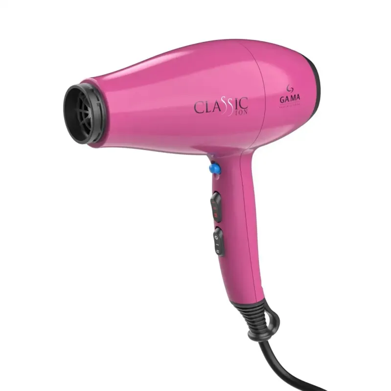 GA.MA Classic PH2515 Asciugacapelli Professionale 2200W Fucsia con Motore AC Spedizione Espresso
