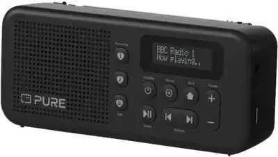 Pure Elan Radio Move Personale Digitale Nero Must-Have