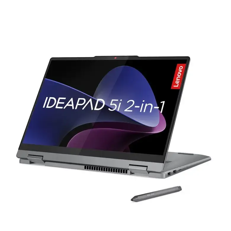 Spedito Oggi Lenovo IdeaPad Notebook 5 2-in-1 Display 14.0‘‘ WUXGA (1920x1200) Touch Processore INTEL CORE i5-13420h Memoria RAM 8GB Memoria SSD 512GB Scheda grafica Integrata Sistema Operativo WINDOWS 11 HOME LUNA_GREY Caricatore NON incluso