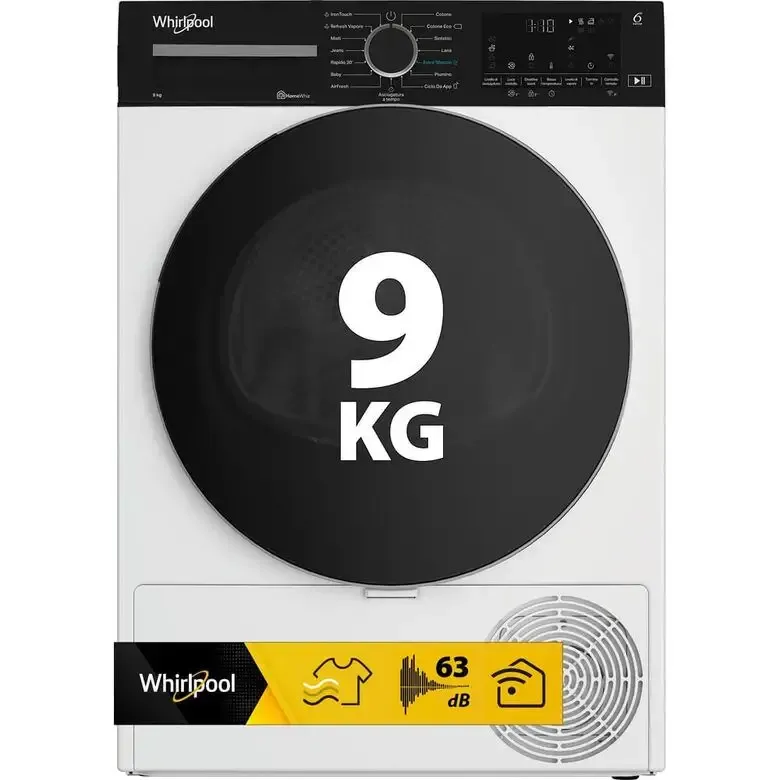Whirlpool C WD 94M WBS IT, Capacità 9kg, classe C, colore White, Display digitale XL, Wi-Fi, IronTouch Ultimissimo Modello