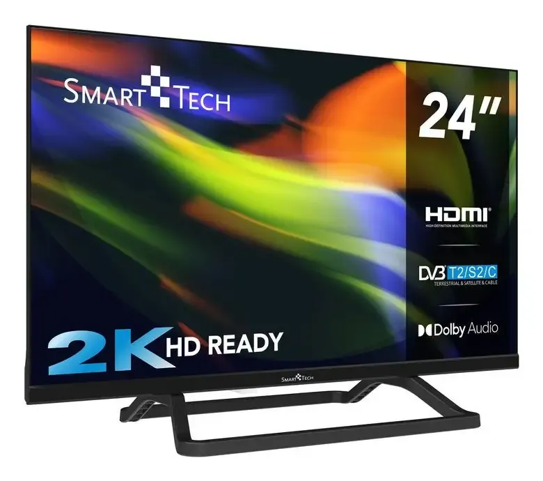 Prezzo Scontato Smart-Tech 24HN01V3CA TV 61 cm (24") HD Nero 200 cd/m²