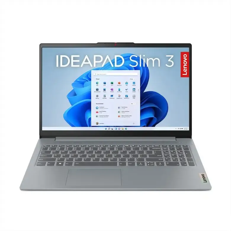 Promo Stagionale Lenovo IdeaPad Notebook Slim 3 Display 15.6‘‘ FHD (1920x1080) Processore AMD Ryzen 7 5825U Memoria RAM 8GB Memoria SSD 512GB Scheda grafica Integrata Sistema Operativo WINDOWS 11 HOME ARCTIC_GREY Caricatore NON incluso
