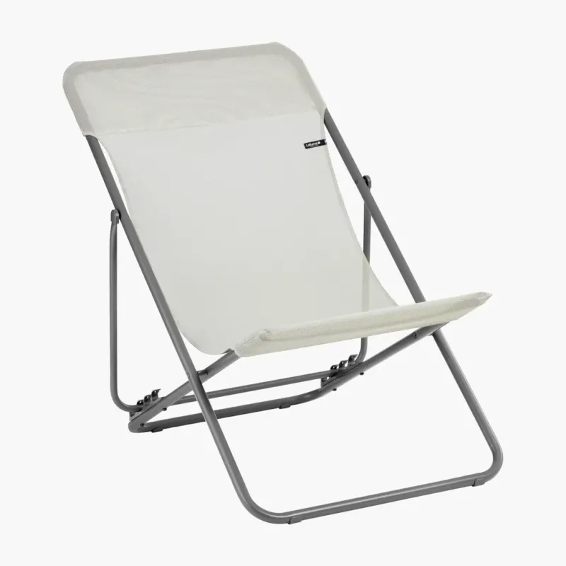 Occasione Imperdibile MAXI TRANSAT - Sedia a Sdraio, Natura, Senza Cuscino,Seigle II