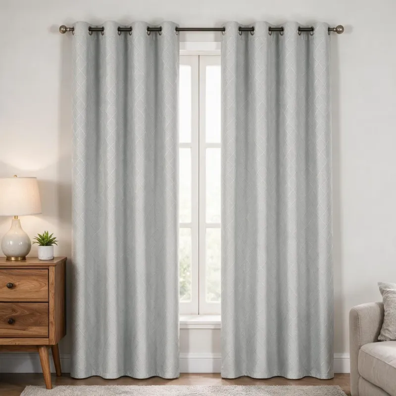 Pagamento Sicuro Pannello Tenda QUADRI Tono su Tono 140x290 - Preziosa Home
