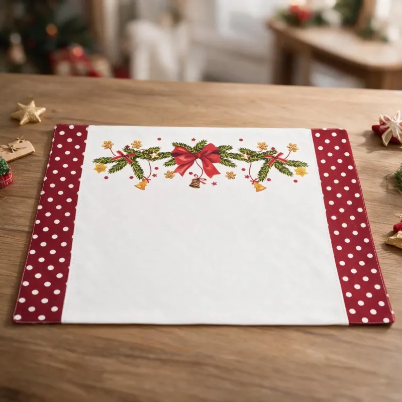 Quantità Limitata Tovaglietta Natalizia PETIT BON BON 35x45cm - Preziosa Home
